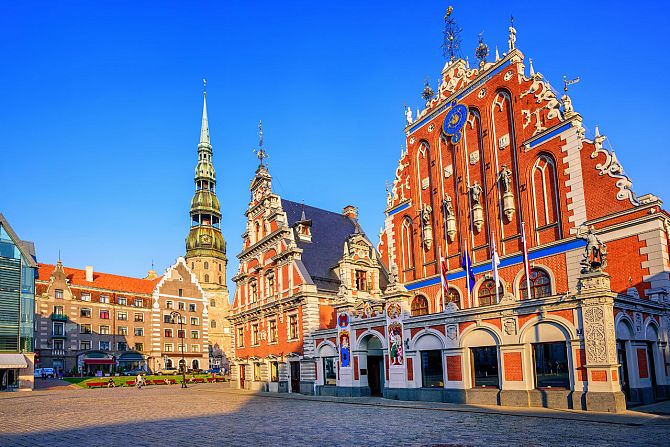 Przez Bałtyk... - Dzień 1: Ryga